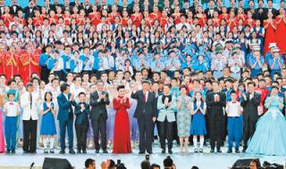 庆祝香港回归晚会开场合唱 庆祝香港回归晚会开场合唱