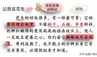 落花生课文五年级上册语文 落花生课文五年级上册语文