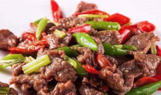 牛肉怎么炒好吃又嫩的做法 牛肉怎么炒好吃又嫩的做法