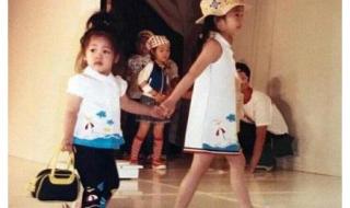 欧阳娜娜童年走秀图 欧阳娜娜童年走秀图