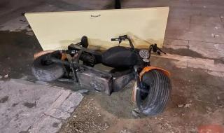 男子带电池进电梯遭遇爆燃 男子带电池进电梯遭遇爆燃