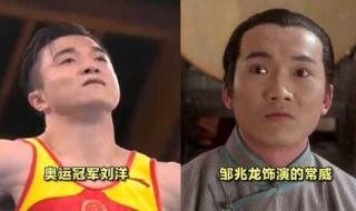 奥运冠军刘洋撞脸常威 奥运冠军刘洋撞脸常威